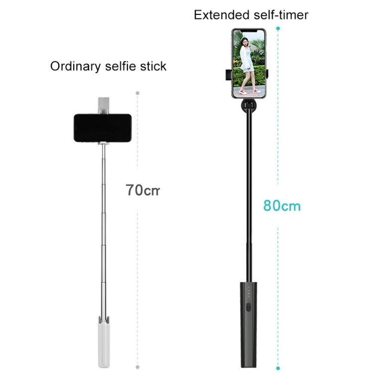 CYKE P9 Universal Stretchable Hidden One-piece Wireless Bluetooth Selfie Stick