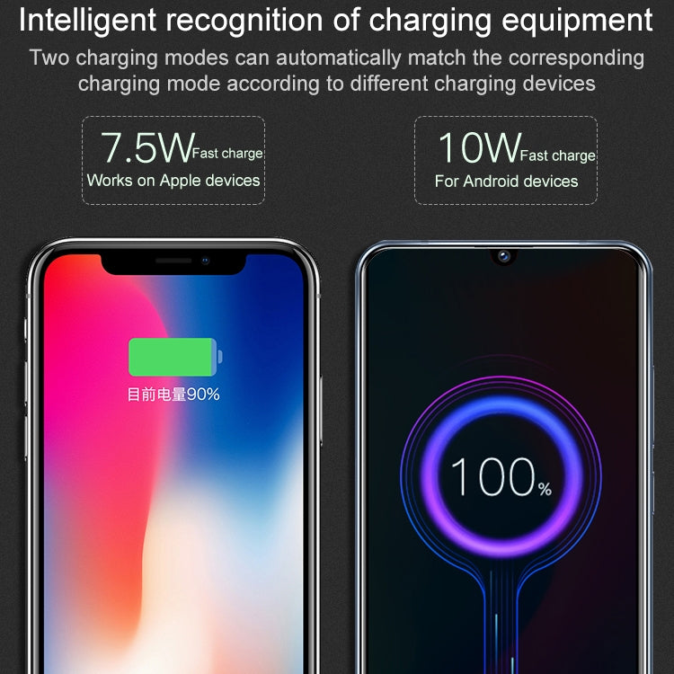 E6 7 In 1 Multi-function Wireless Charging Station USB Smart Socket Holder Stand