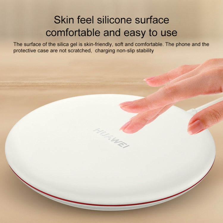 Huawei 15W Max Qi Standard Intelligent Fast Wireless Charger with 5A Cable and 10V / 4A Charging Plug