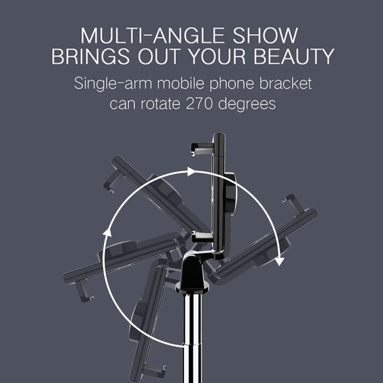 K10 Bluetooth 4.0 Mobile Phone Adjustable Bluetooth Selfie Stick Self-timer Pole Tripod