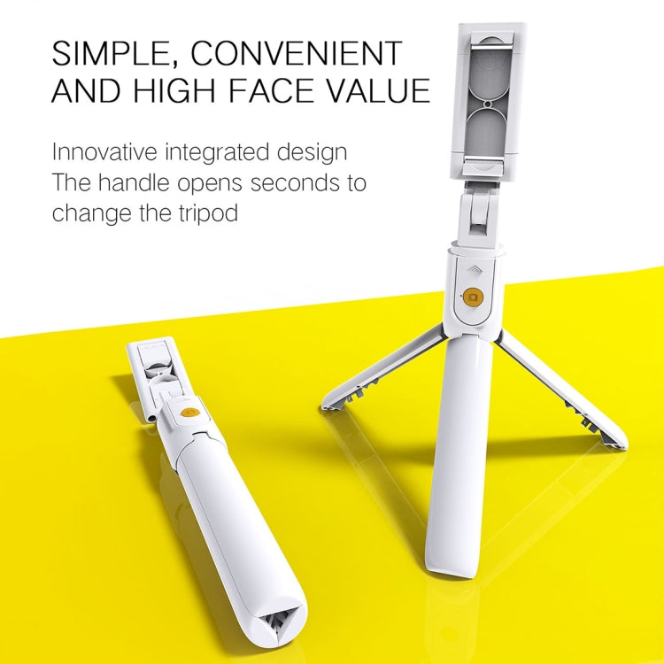 K10 Bluetooth 4.0 Mobile Phone Adjustable Bluetooth Selfie Stick Self-timer Pole Tripod