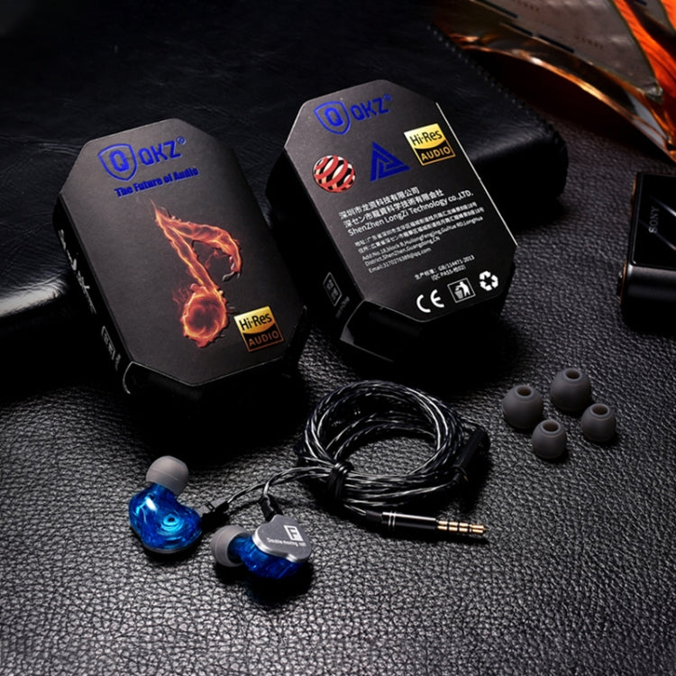 QKZ CK9 HiFi In-ear Four Unit Sports Music Headphones