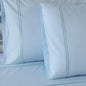 ORGANIC COTTON COLOURED SHEET SET 250TC - SKY Whites of London NZ