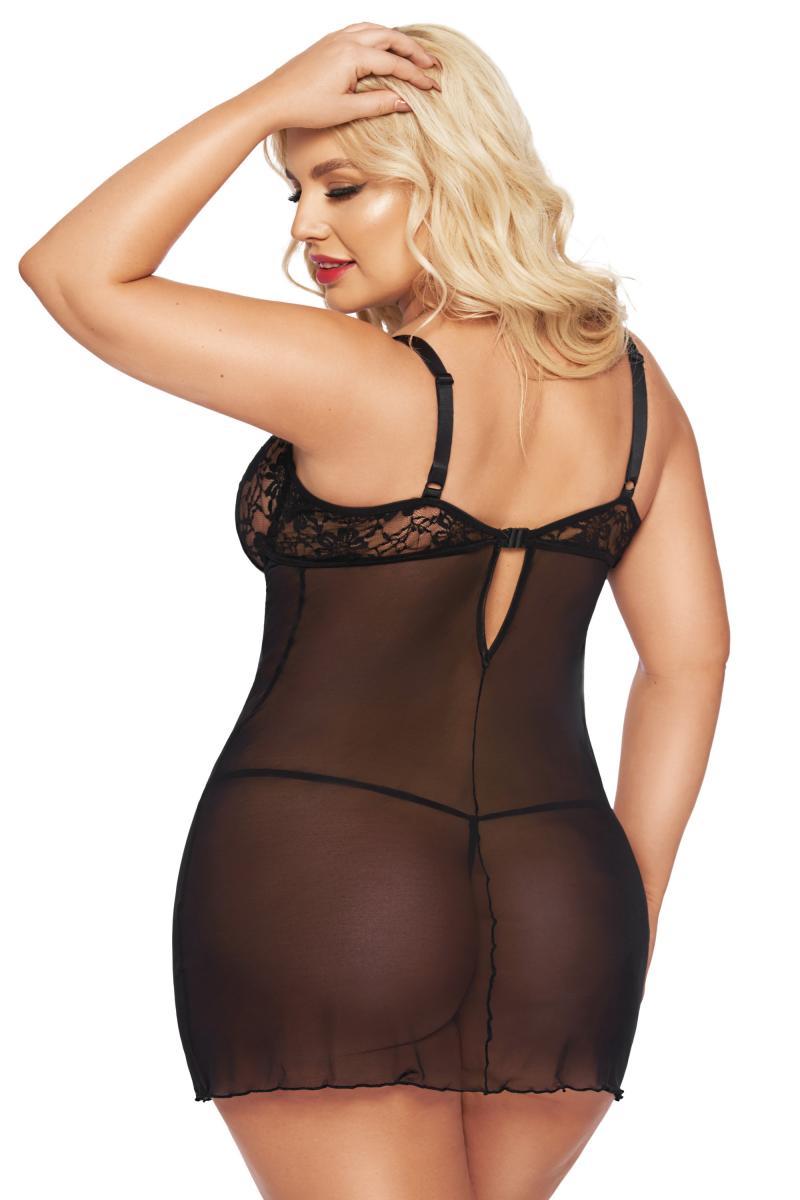 black Chemise 1896 - 3XL-1