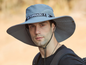 92050-GREY Sun HatS Wide Brim Bucket Outdoor Fishing Hiking Cap UV Protection dealonline.co.nz