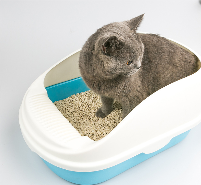Cat Kitty Litter Tray with Scoop dealonline.co.nz