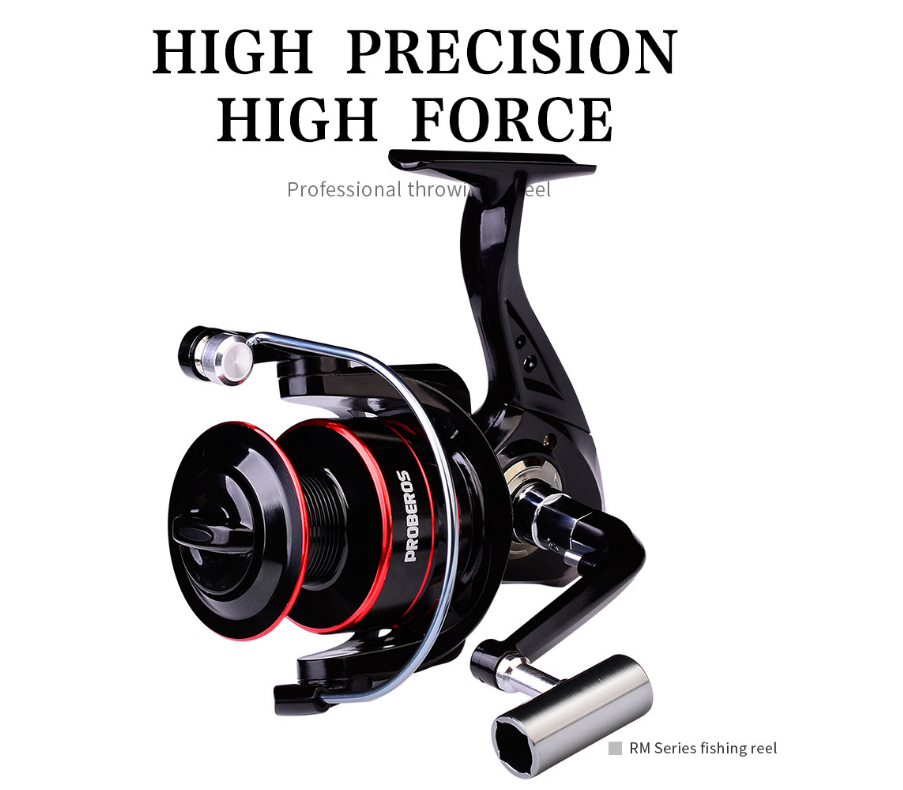 Metal Spinning Fishing Reel Left/Right Retrieve 5.2:1 12 Ball Bearings dealonline.co.nz