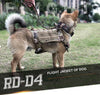 Tactical Dog Harness Flight Jacket Training Vest