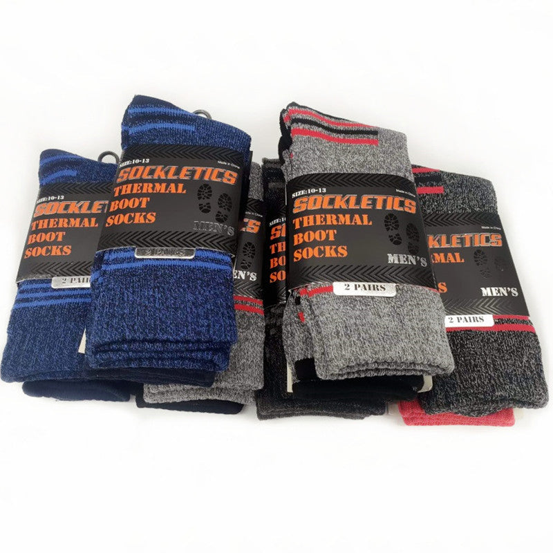 (60 Pairs) Thermal Crew/Work Socks  Boot Socks dealonline.co.nz