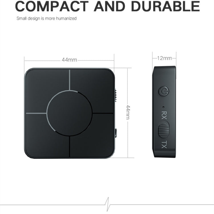 KN326 Bluetooth Audio receiver transmitter 5.0 two-in-one Bluetooth adapter for hands-free calls