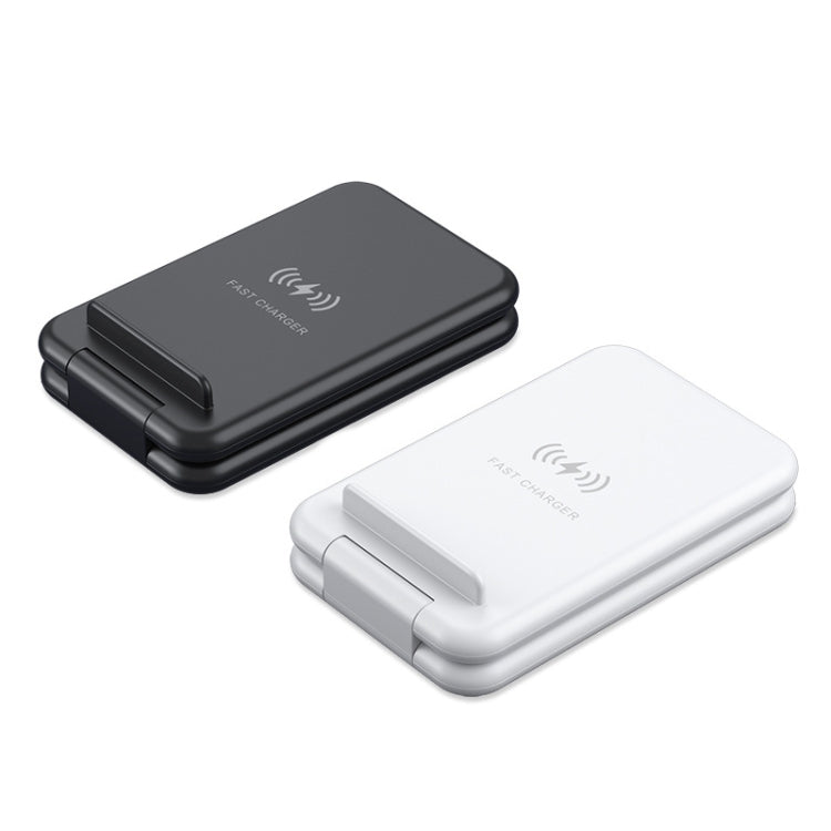 15W 3 in 1 Foldable Qi Fast Wireless Charger Station Phone Holder for iPhones & iWatchs & Airpods