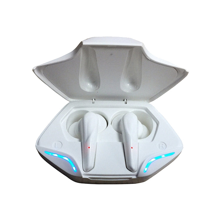 TWS-G11 Bluetooth 5.0 Low Latency TWS Stereo Gaming Earphone with Cool LED