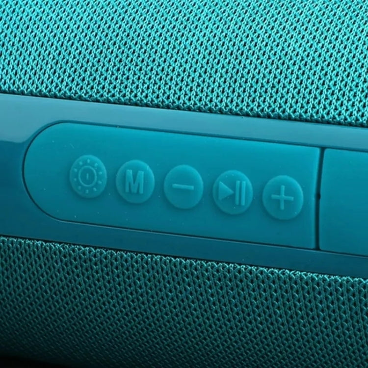 T&G TG537 RGB Light Portable Waterproof Bluetooth Speaker Supports FM / TF Card