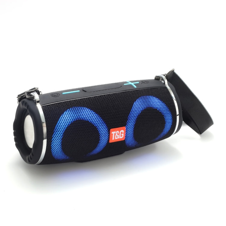 T&G TG642 RGB Light Waterproof  Portable Bluetooth Speaker Support FM / TF Card