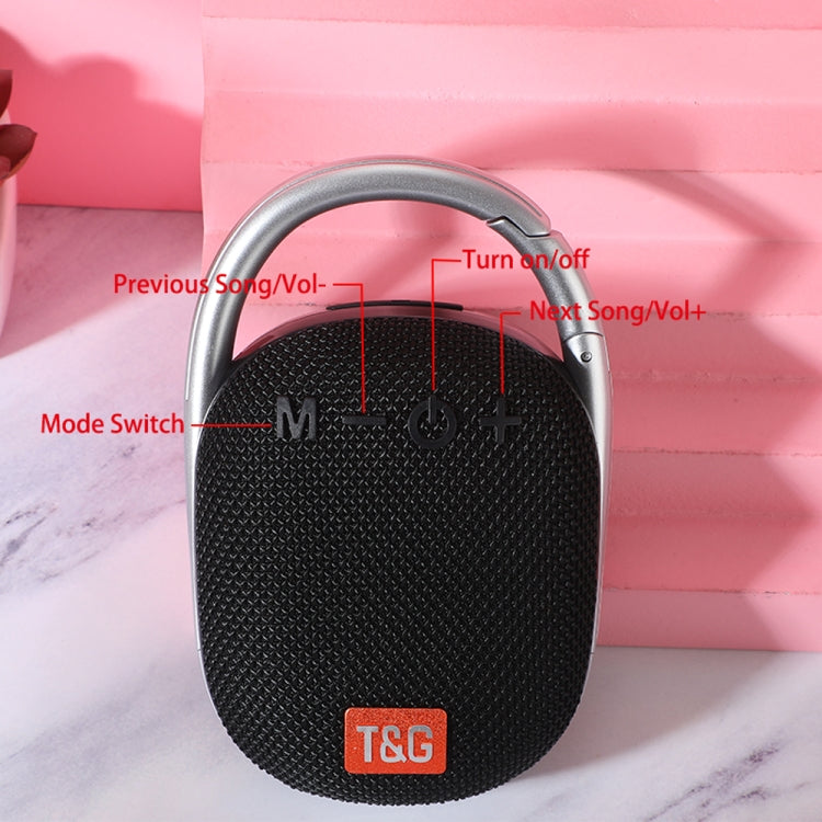 T&G TG321 TWS Portable Wireless Outdoor Mini Speaker with LED Light