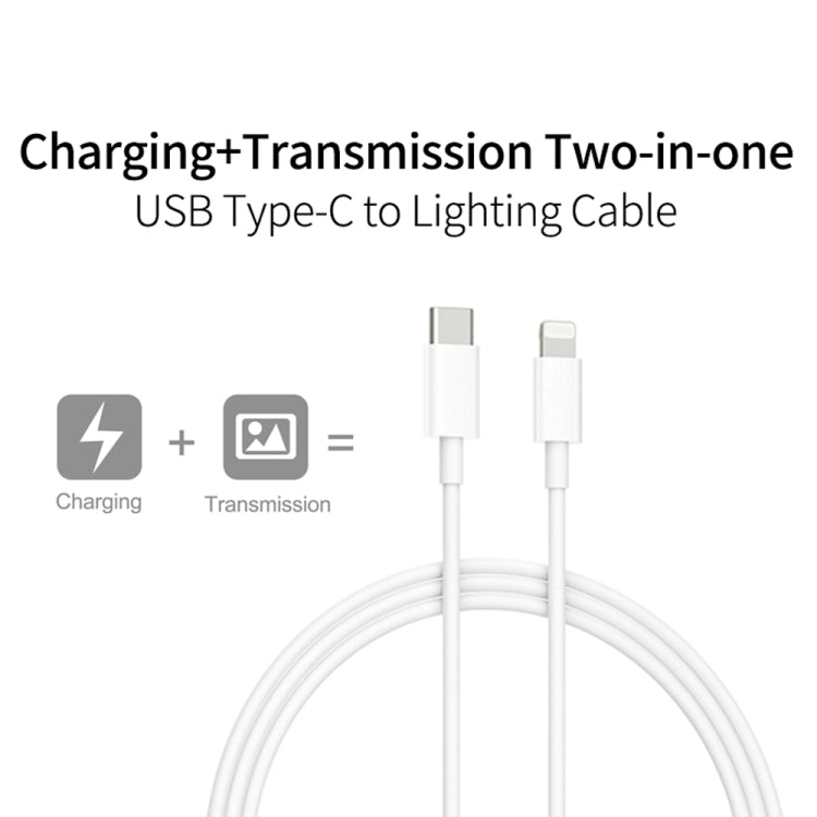 PD30W USB-C / Type-C to 8 Pin Fast Charging Data Cable for iPhone Series