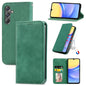 Retro Skin Feel Magnetic Leather Phone Case, For Samsung Galaxy XCover 7, For Samsung Galaxy A55 5G, For Samsung Galaxy A35 5G, For Samsung Galaxy S24 Ultra 5G, For Samsung Galaxy S24+ 5G, For Samsung Galaxy S24 5G, For Samsung Galaxy A15              ...