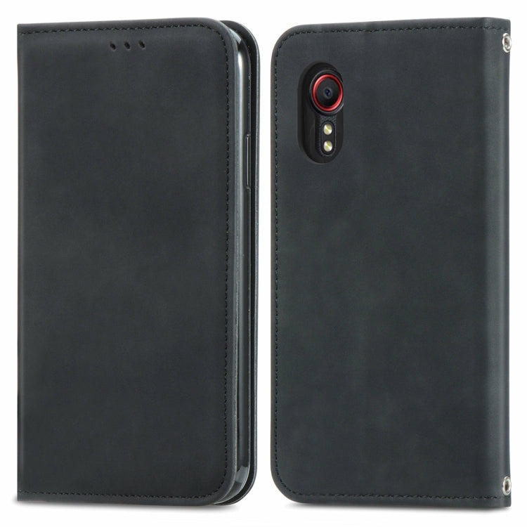Retro Skin Feel Magnetic Leather Phone Case, For Samsung Galaxy A05s 4G, For Samsung Galaxy A25 5G, For Samsung Galaxy S23 FE 5G, For Samsung Galaxy A24 5G, For Samsung Galaxy S23 Ultra 5G, For Samsung Galaxy S23+ 5G, For Samsung Galaxy S23 5G         ...