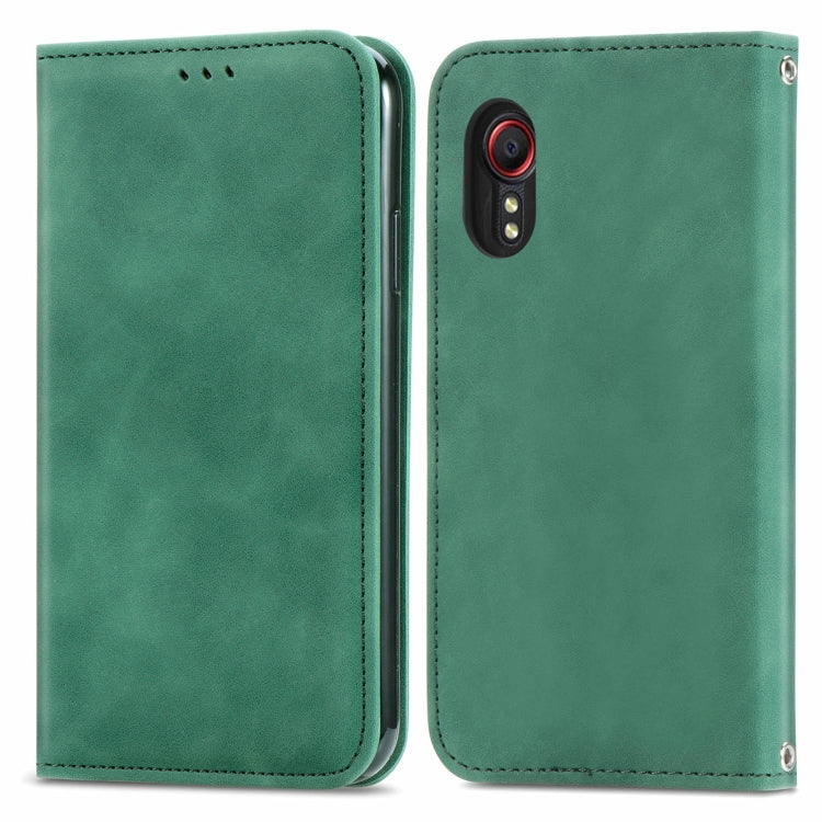 Retro Skin Feel Magnetic Leather Phone Case, For Samsung Galaxy A05s 4G, For Samsung Galaxy A25 5G, For Samsung Galaxy S23 FE 5G, For Samsung Galaxy A24 5G, For Samsung Galaxy S23 Ultra 5G, For Samsung Galaxy S23+ 5G, For Samsung Galaxy S23 5G         ...