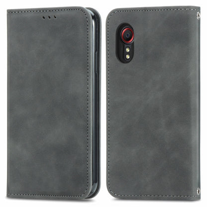 Retro Skin Feel Magnetic Leather Phone Case, For Samsung Galaxy A05s 4G, For Samsung Galaxy A25 5G, For Samsung Galaxy S23 FE 5G, For Samsung Galaxy A24 5G, For Samsung Galaxy S23 Ultra 5G, For Samsung Galaxy S23+ 5G, For Samsung Galaxy S23 5G         ...