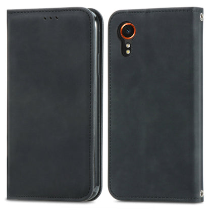 Retro Skin Feel Magnetic Leather Phone Case, For Samsung Galaxy XCover 7, For Samsung Galaxy A55 5G, For Samsung Galaxy A35 5G, For Samsung Galaxy S24 Ultra 5G, For Samsung Galaxy S24+ 5G, For Samsung Galaxy S24 5G, For Samsung Galaxy A15              ...