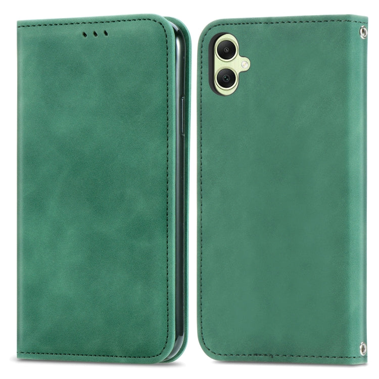 Retro Skin Feel Magnetic Leather Phone Case, For Samsung Galaxy XCover 7, For Samsung Galaxy A55 5G, For Samsung Galaxy A35 5G, For Samsung Galaxy S24 Ultra 5G, For Samsung Galaxy S24+ 5G, For Samsung Galaxy S24 5G, For Samsung Galaxy A15              ...