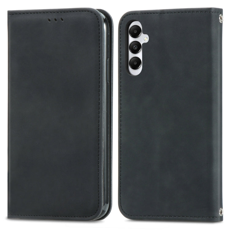 Retro Skin Feel Magnetic Leather Phone Case, For Samsung Galaxy A05s 4G, For Samsung Galaxy A25 5G, For Samsung Galaxy S23 FE 5G, For Samsung Galaxy A24 5G, For Samsung Galaxy S23 Ultra 5G, For Samsung Galaxy S23+ 5G, For Samsung Galaxy S23 5G         ...