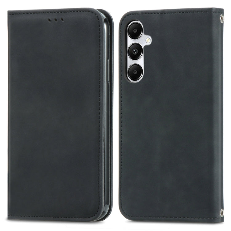 Retro Skin Feel Magnetic Leather Phone Case, For Samsung Galaxy XCover 7, For Samsung Galaxy A55 5G, For Samsung Galaxy A35 5G, For Samsung Galaxy S24 Ultra 5G, For Samsung Galaxy S24+ 5G, For Samsung Galaxy S24 5G, For Samsung Galaxy A15              ...
