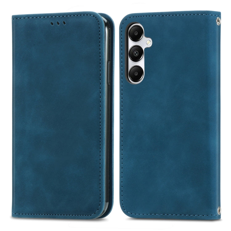 Retro Skin Feel Magnetic Leather Phone Case, For Samsung Galaxy XCover 7, For Samsung Galaxy A55 5G, For Samsung Galaxy A35 5G, For Samsung Galaxy S24 Ultra 5G, For Samsung Galaxy S24+ 5G, For Samsung Galaxy S24 5G, For Samsung Galaxy A15              ...