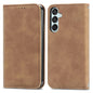 Retro Skin Feel Magnetic Leather Phone Case, For Galaxy S25+ 5G, For Galaxy S25 Ultra 5G, For Galaxy A16, For Galaxy A06, For Galaxy S24 FE 5G, For Samsung Galaxy M35, For Samsung Galaxy M14 4G, For Samsung Galaxy M15