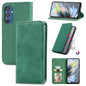 Retro Skin Feel Magnetic Leather Phone Case, For Galaxy S25+ 5G, For Galaxy S25 Ultra 5G, For Galaxy A16, For Galaxy A06, For Galaxy S24 FE 5G, For Samsung Galaxy M35, For Samsung Galaxy M14 4G, For Samsung Galaxy M15