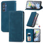Retro Skin Feel Magnetic Leather Phone Case, For Galaxy S25+ 5G, For Galaxy S25 Ultra 5G, For Galaxy A16, For Galaxy A06, For Galaxy S24 FE 5G, For Samsung Galaxy M35, For Samsung Galaxy M14 4G, For Samsung Galaxy M15