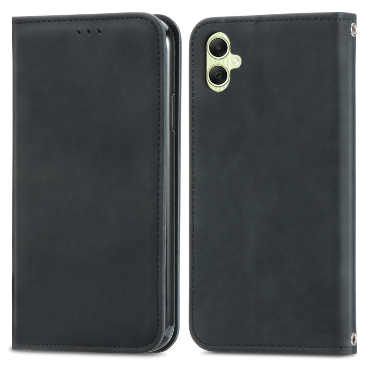 Retro Skin Feel Magnetic Leather Phone Case, For Galaxy S25+ 5G, For Galaxy S25 Ultra 5G, For Galaxy A16, For Galaxy A06, For Galaxy S24 FE 5G, For Samsung Galaxy M35, For Samsung Galaxy M14 4G, For Samsung Galaxy M15