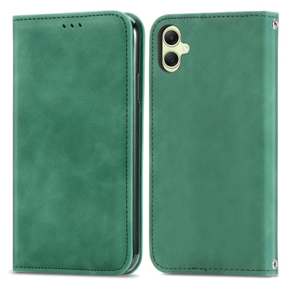 Retro Skin Feel Magnetic Leather Phone Case, For Galaxy S25+ 5G, For Galaxy S25 Ultra 5G, For Galaxy A16, For Galaxy A06, For Galaxy S24 FE 5G, For Samsung Galaxy M35, For Samsung Galaxy M14 4G, For Samsung Galaxy M15