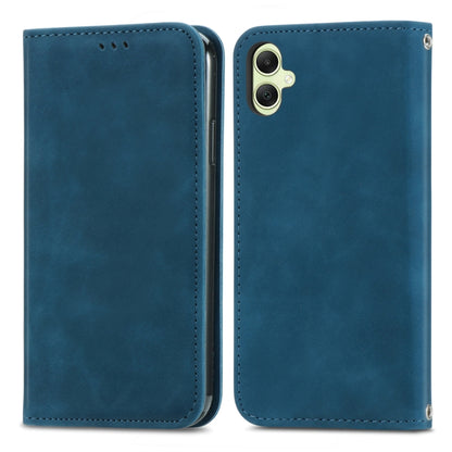 Retro Skin Feel Magnetic Leather Phone Case, For Galaxy S25+ 5G, For Galaxy S25 Ultra 5G, For Galaxy A16, For Galaxy A06, For Galaxy S24 FE 5G, For Samsung Galaxy M35, For Samsung Galaxy M14 4G, For Samsung Galaxy M15
