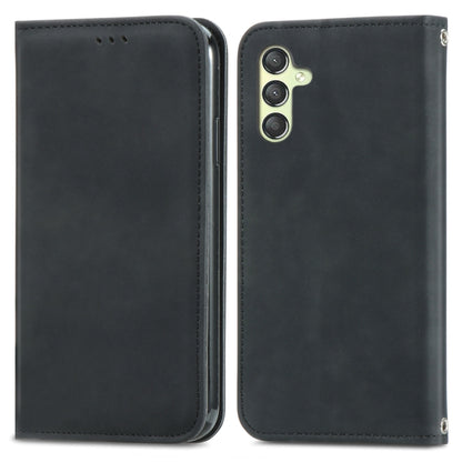 Retro Skin Feel Magnetic Leather Phone Case, For Samsung Galaxy A05s 4G, For Samsung Galaxy A25 5G, For Samsung Galaxy S23 FE 5G, For Samsung Galaxy A24 5G, For Samsung Galaxy S23 Ultra 5G, For Samsung Galaxy S23+ 5G, For Samsung Galaxy S23 5G         ...