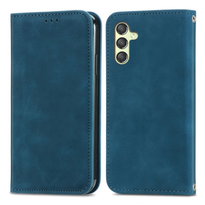 Retro Skin Feel Magnetic Leather Phone Case, For Samsung Galaxy A05s 4G, For Samsung Galaxy A25 5G, For Samsung Galaxy S23 FE 5G, For Samsung Galaxy A24 5G, For Samsung Galaxy S23 Ultra 5G, For Samsung Galaxy S23+ 5G, For Samsung Galaxy S23 5G         ...