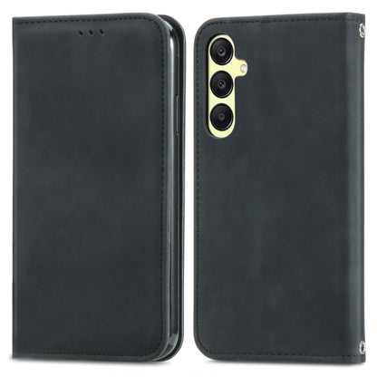 Retro Skin Feel Magnetic Leather Phone Case, For Samsung Galaxy A05s 4G, For Samsung Galaxy A25 5G, For Samsung Galaxy S23 FE 5G, For Samsung Galaxy A24 5G, For Samsung Galaxy S23 Ultra 5G, For Samsung Galaxy S23+ 5G, For Samsung Galaxy S23 5G         ...