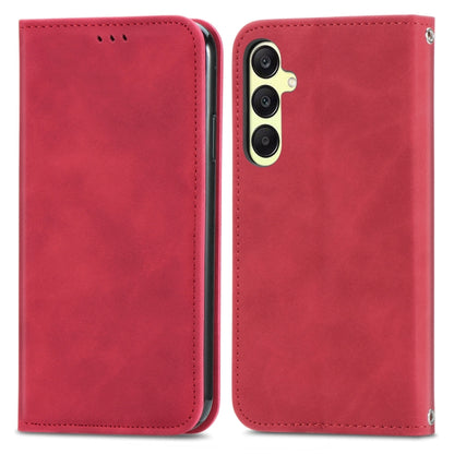 Retro Skin Feel Magnetic Leather Phone Case, For Samsung Galaxy A05s 4G, For Samsung Galaxy A25 5G, For Samsung Galaxy S23 FE 5G, For Samsung Galaxy A24 5G, For Samsung Galaxy S23 Ultra 5G, For Samsung Galaxy S23+ 5G, For Samsung Galaxy S23 5G         ...
