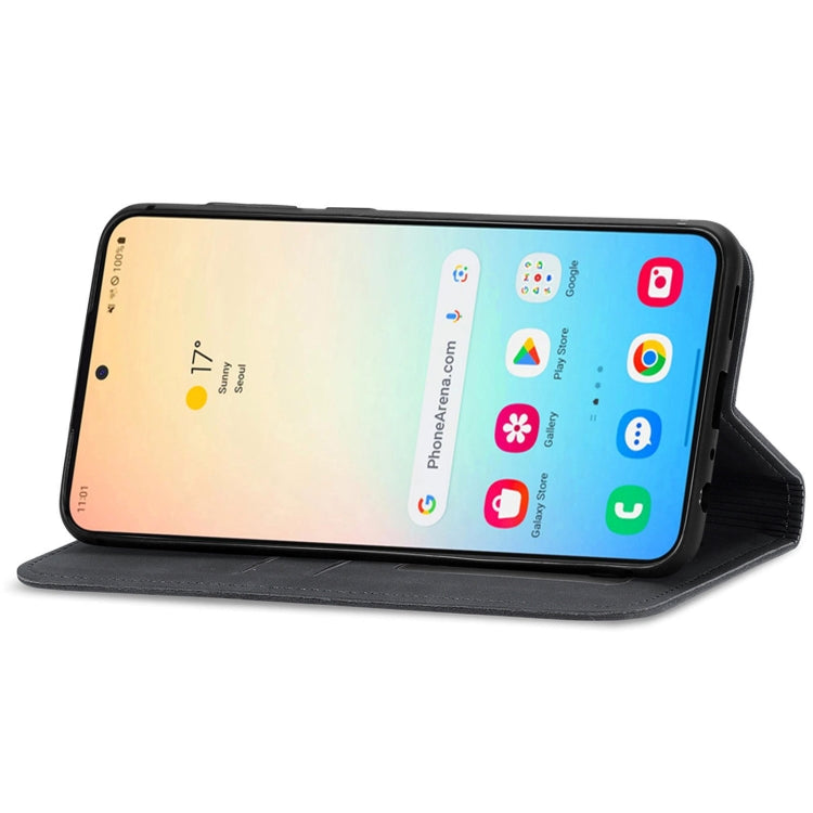 Retro Skin Feel Magnetic Leather Phone Case, For Galaxy S25+ 5G, For Galaxy S25 Ultra 5G, For Galaxy A16, For Galaxy A06, For Galaxy S24 FE 5G, For Samsung Galaxy M35, For Samsung Galaxy M14 4G, For Samsung Galaxy M15