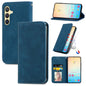 Retro Skin Feel Magnetic Leather Phone Case, For Galaxy S25+ 5G, For Galaxy S25 Ultra 5G, For Galaxy A16, For Galaxy A06, For Galaxy S24 FE 5G, For Samsung Galaxy M35, For Samsung Galaxy M14 4G, For Samsung Galaxy M15