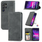 Retro Skin Feel Magnetic Leather Phone Case, For Galaxy S25+ 5G, For Galaxy S25 Ultra 5G, For Galaxy A16, For Galaxy A06, For Galaxy S24 FE 5G, For Samsung Galaxy M35, For Samsung Galaxy M14 4G, For Samsung Galaxy M15