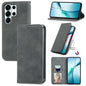 Retro Skin Feel Magnetic Leather Phone Case, For Galaxy S26 FE 5G, For Galaxy S26+ 5G, For Galaxy S26 Ultra 5G, For Galaxy S26 5G, For Galaxy A57 5G, For Galaxy A37 5G, For Galaxy A27 5G, For Galaxy S25 5G
