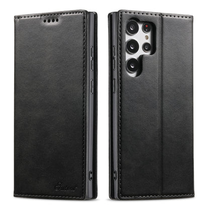 Suteni Calf Texture Horizontal Flip Leather Phone Case, For Samsung Galaxy S26+ 5G, For Samsung Galaxy S26 Ultra 5G, For Samsung Galaxy S26 5G, For Samsung Galaxy S25 5G, For Samsung Galaxy S25+ 5G, For Samsung Galaxy S25 Ultra 5G                      ...