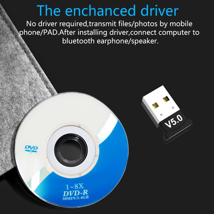 Computer Bluetooth Adapter 5.0 USB Desktop Dongle WiFi Audio Receiver Transmitter