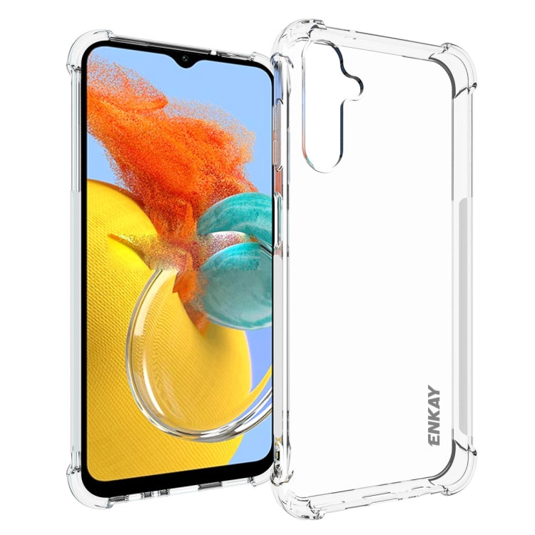 ENKAY Hat-Prince Transparent TPU Shockproof Phone Case, For Samsung Galaxy S26+ 5G, For Samsung Galaxy S26 Ultra 5G, For Samsung Galaxy S26 5G, For Samsung Galaxy A57 5G, For Samsung Galaxy A37 5G, For Samsung Galaxy S25 FE 5G, For Samsung Galaxy M36 5...