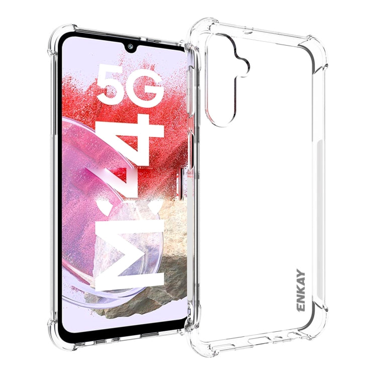 ENKAY Hat-Prince Transparent TPU Shockproof Phone Case, For Samsung Galaxy S26+ 5G, For Samsung Galaxy S26 Ultra 5G, For Samsung Galaxy S26 5G, For Samsung Galaxy A57 5G, For Samsung Galaxy A37 5G, For Samsung Galaxy S25 FE 5G, For Samsung Galaxy M36 5...