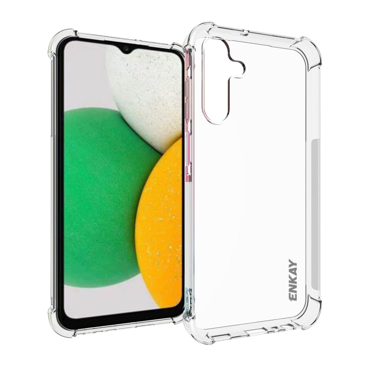 ENKAY Hat-Prince Transparent TPU Shockproof Phone Case, For Samsung Galaxy S26+ 5G, For Samsung Galaxy S26 Ultra 5G, For Samsung Galaxy S26 5G, For Samsung Galaxy A57 5G, For Samsung Galaxy A37 5G, For Samsung Galaxy S25 FE 5G, For Samsung Galaxy M36 5...