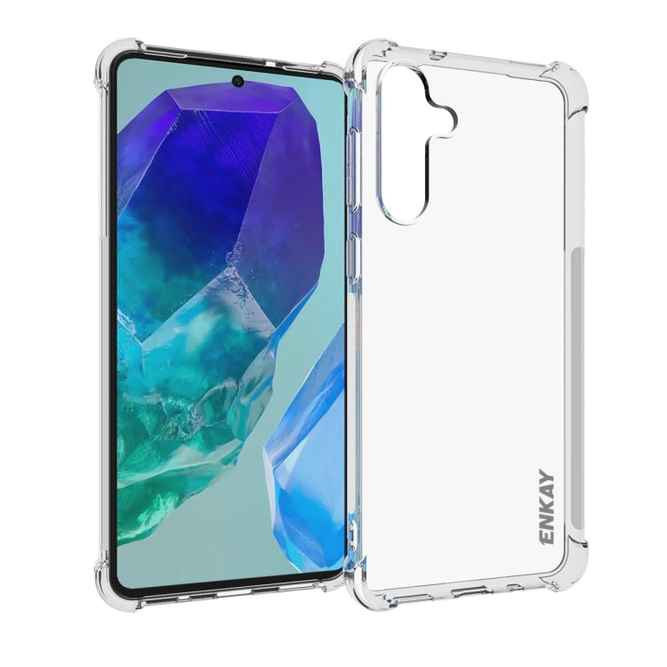 ENKAY Hat-Prince Transparent TPU Shockproof Phone Case, For Samsung Galaxy S26+ 5G, For Samsung Galaxy S26 Ultra 5G, For Samsung Galaxy S26 5G, For Samsung Galaxy A57 5G, For Samsung Galaxy A37 5G, For Samsung Galaxy S25 FE 5G, For Samsung Galaxy M36 5...
