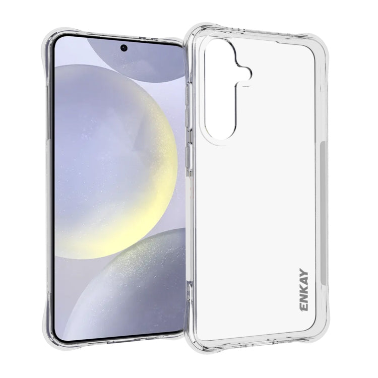 ENKAY Hat-Prince Transparent TPU Shockproof Phone Case, For Samsung Galaxy S26+ 5G, For Samsung Galaxy S26 Ultra 5G, For Samsung Galaxy S26 5G, For Samsung Galaxy A57 5G, For Samsung Galaxy A37 5G, For Samsung Galaxy S25 FE 5G, For Samsung Galaxy M36 5...